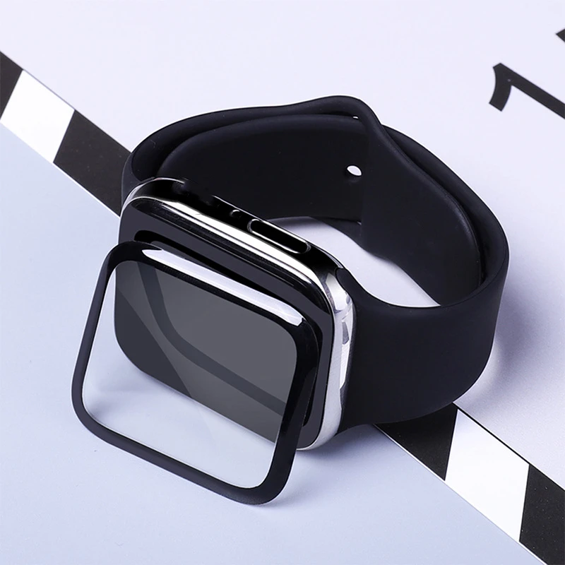 Wholesale Screen Protector For Apple Watch Screen Protector Apple Watch 41MM 45MM Tempered Glass For iwatch  Series 7 6 SE 5 4 3