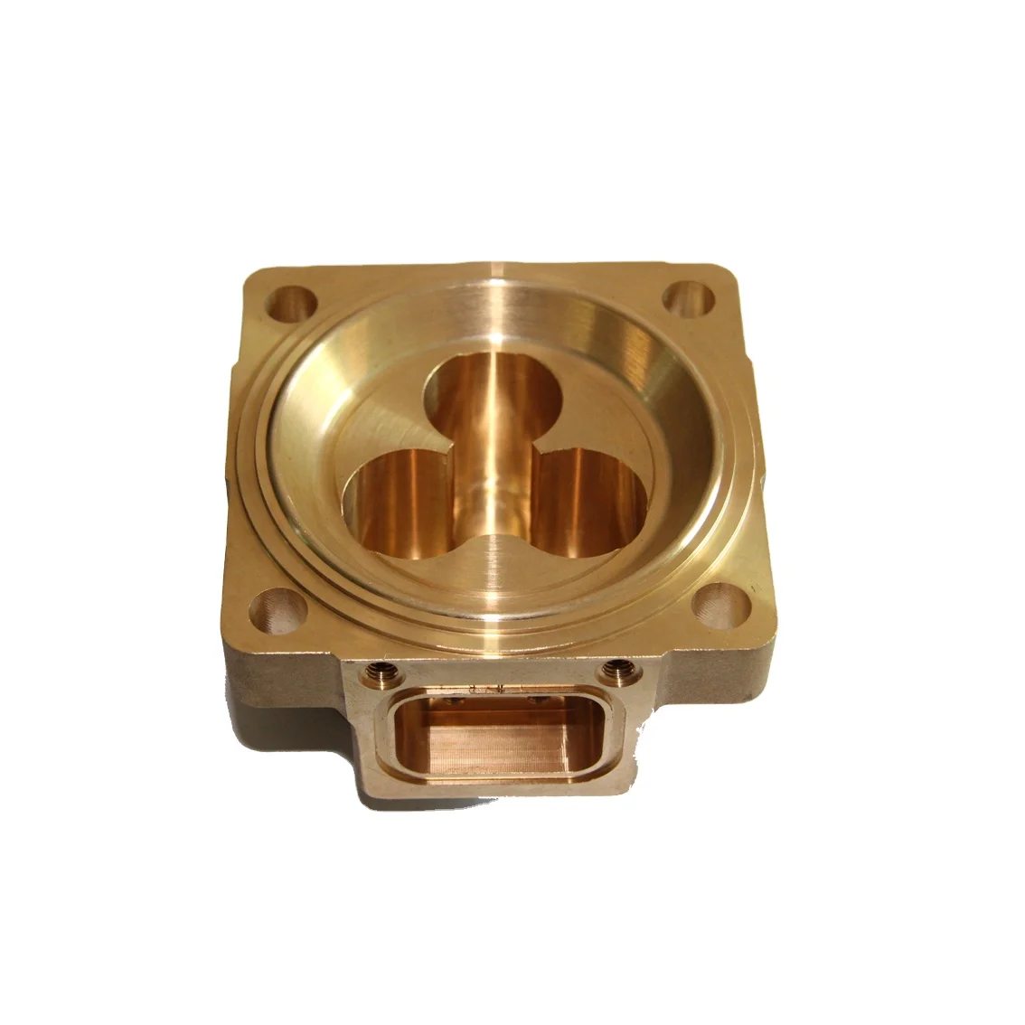 Manganese brass investment casting parts for rail transit/ train fitting large nut