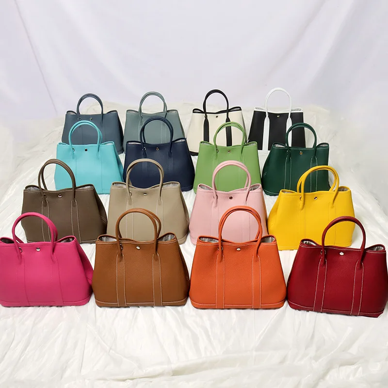 Wholesale Genuine Leather Fashion Providers Ladies Handbag Sling Shoulder Bucket Bags For Women Designer Luxury Work  Office Bag