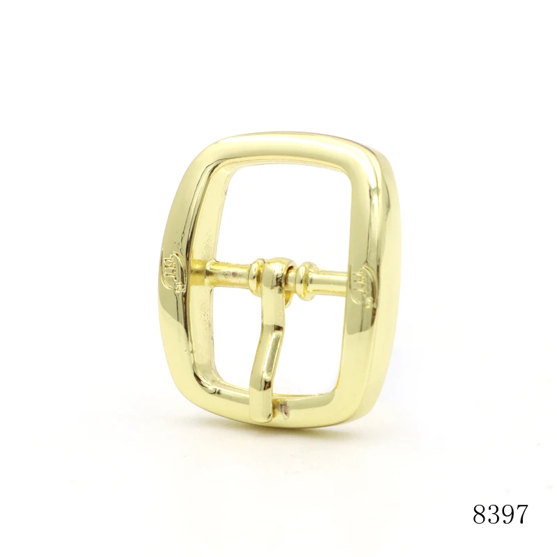 Gold Mini Buckle 15mm Pin Zinc Alloy for High Quality Leather Belt