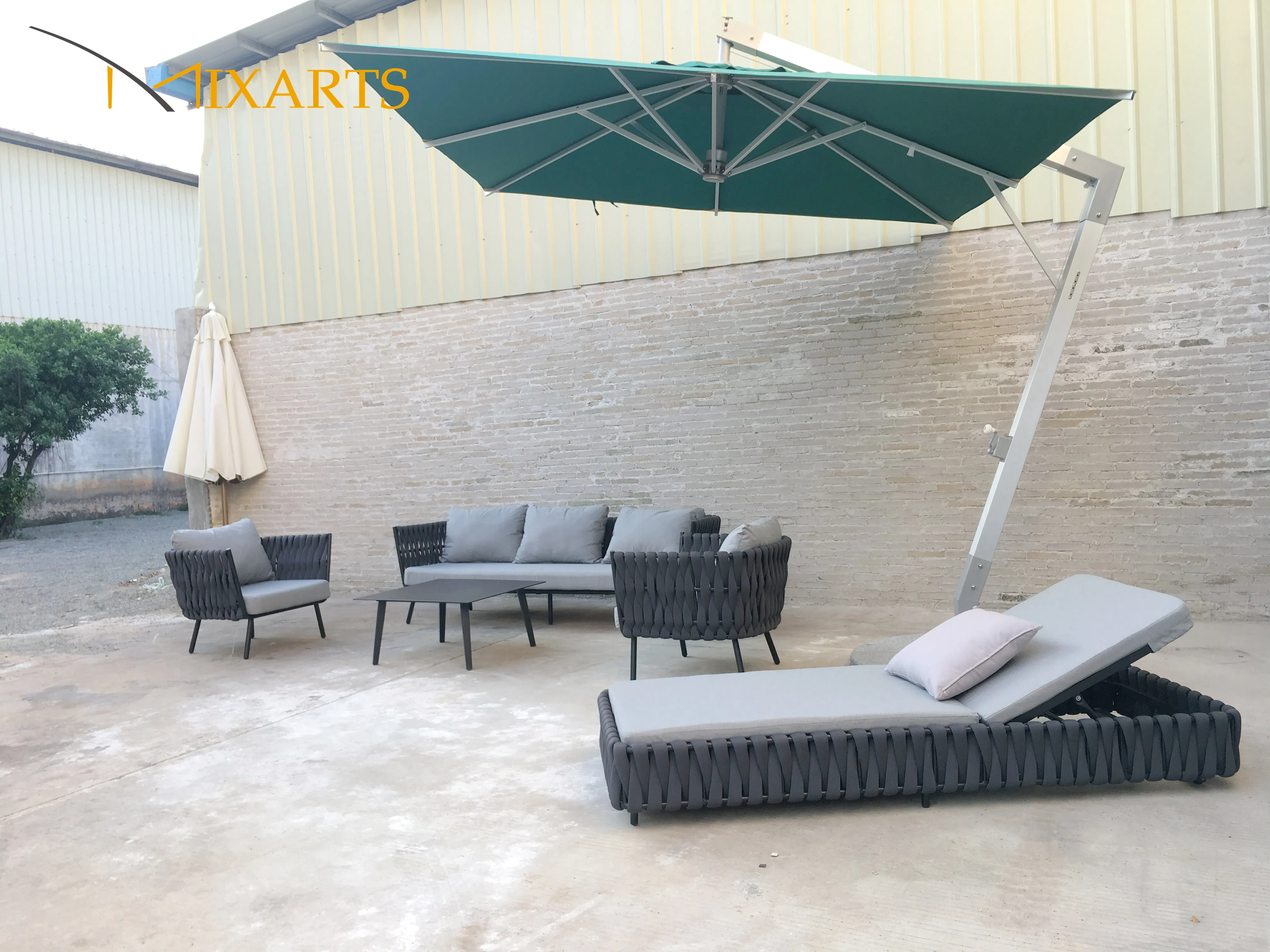 Mixarts Garden outdoor furniture rope sofa outdoor hotel furniture set