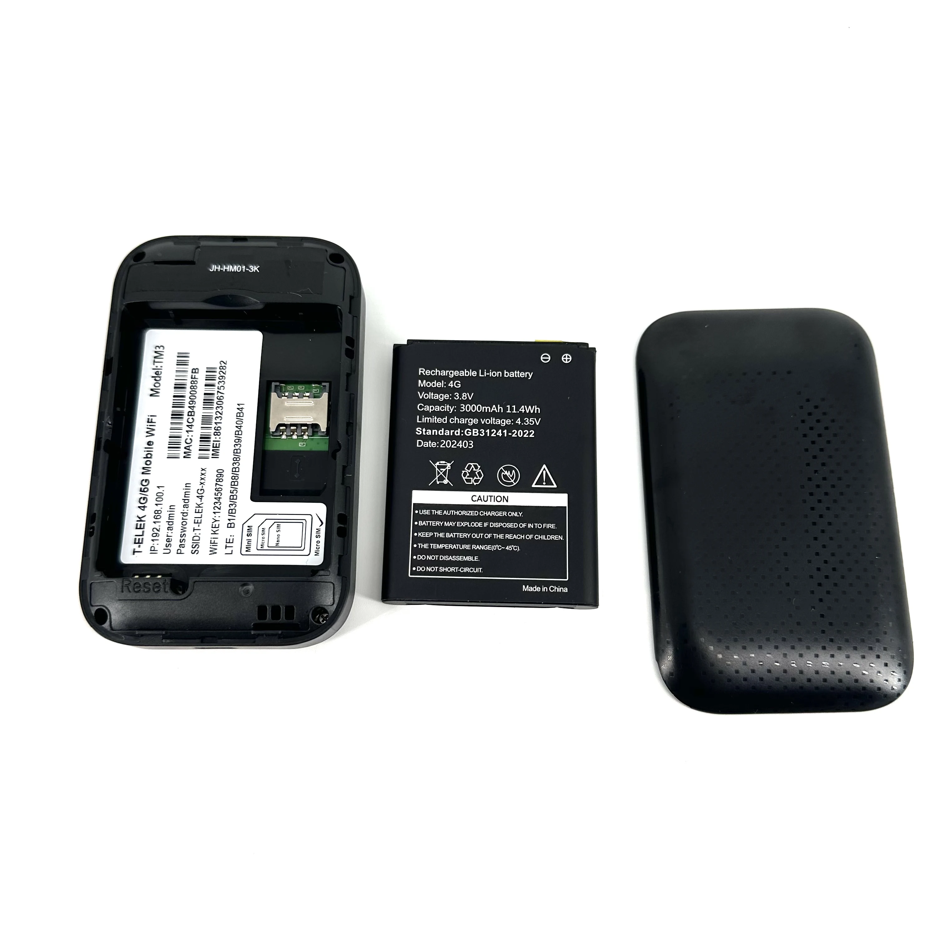 T-elek Mini WiFi Pro Mifis Sim-карта 4G/5G беспроводной мобильный маршрутизатор наружное применение LTE сеть 300 Мбит/с Max LAN карман
