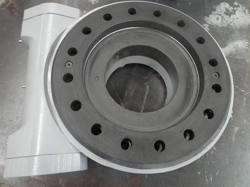 SE9 Single axis Worm gear IP65 Slewing drive with Hydraulic motor used for Wind Turbine