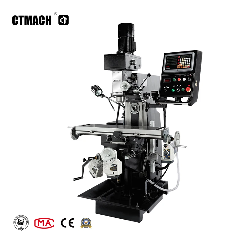 CTZX7550 Vertical and Horizontal Drilling and Milling machine bench drilling milling machine