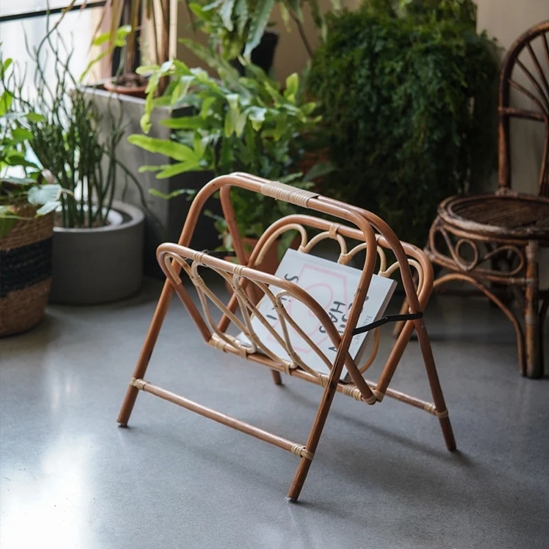 
Magazine display rack x shape fold wood magazine+racks bookshelf industrial commercial display stand 