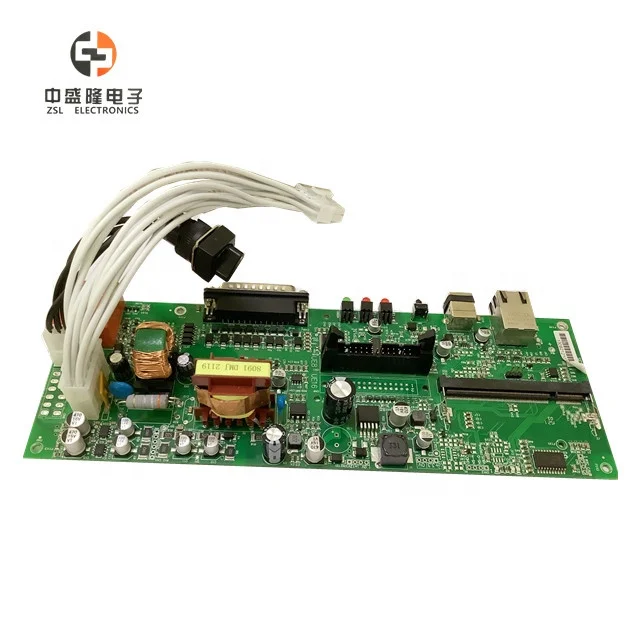 Shenzhen Custom Printed Circuit Board Manufacturer Electronic PCB SMT DIP Assembly PCBA Green Gold White Silk