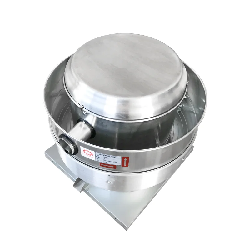 Industrial Ventilation Centrifugal Roof Exhaust Fan For Kitchen