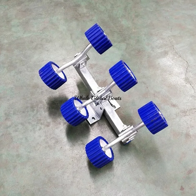 PU Boat Trailer Rollers Wobble Keel 6 In 1 Trailer Roller Parts