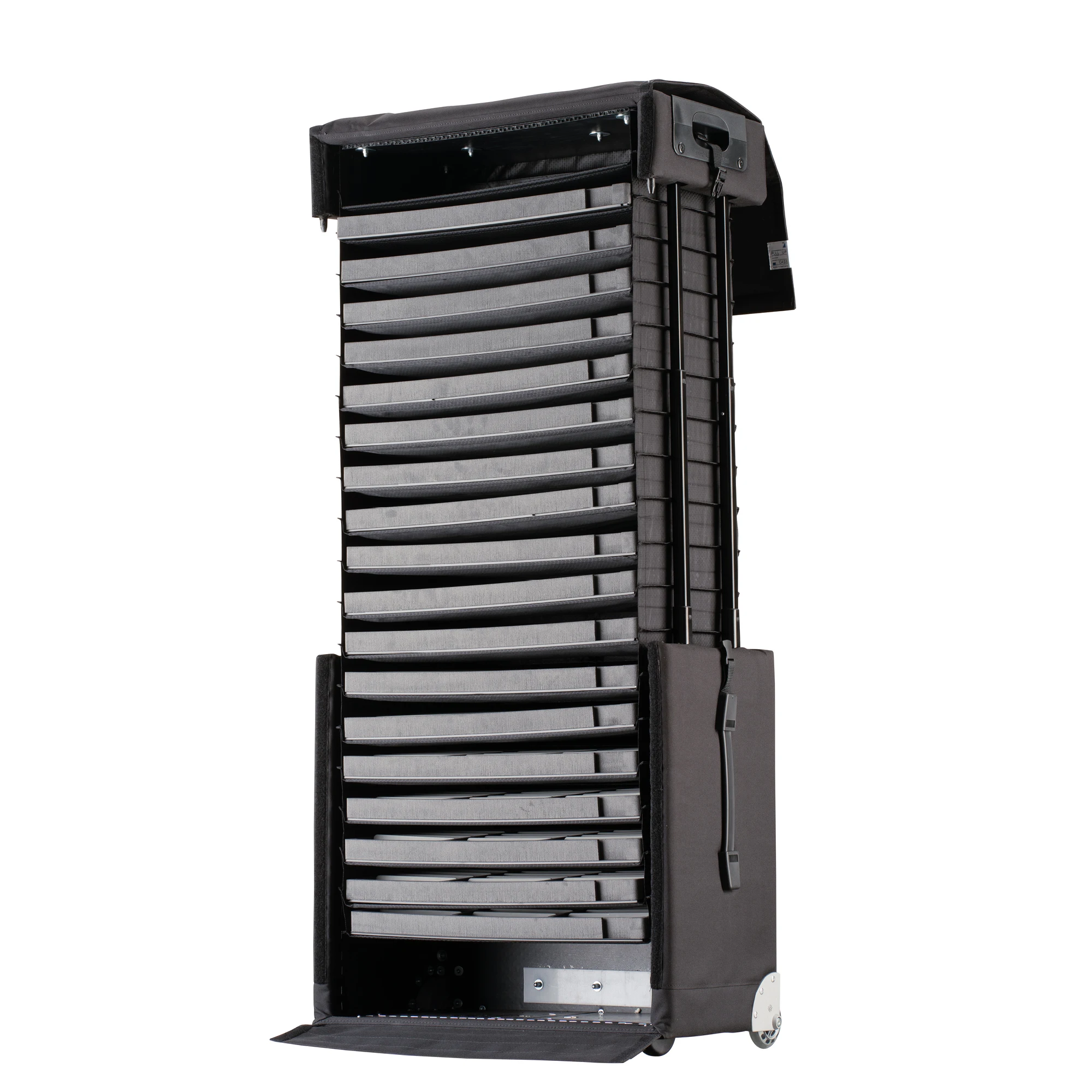 New pull up samplecase avantgarde 77L case box fashion sun glasses eyewear display drawer cabinet