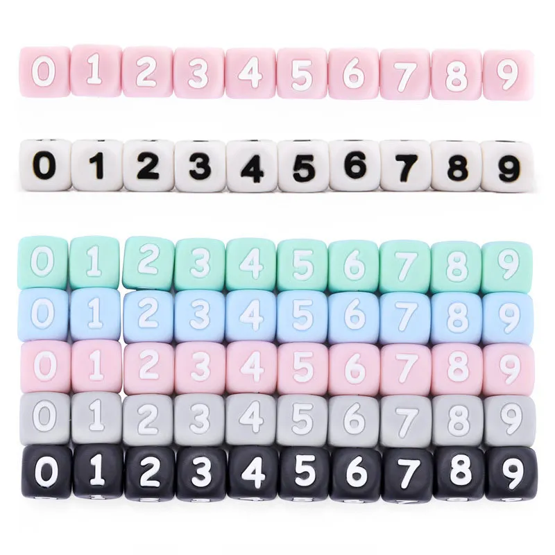 100% BPA Free Teething Beads Food Grade Non Toxic Silicone Chew 81 Colors 9mm 12mm 15mm 19mm Cheap Bulk Silicone Round Beads