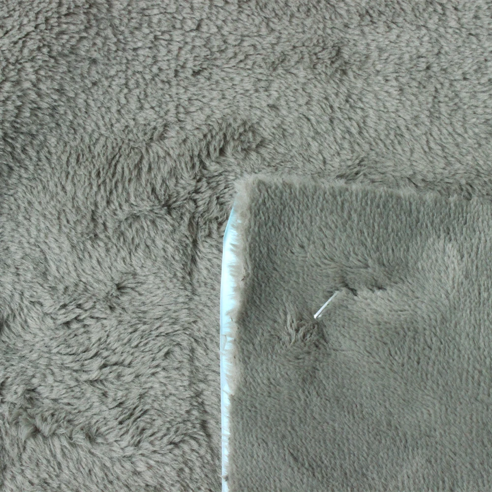 Professional 2024 New 100% Polyester United Chenille Coral Fleece Fabric Without Bond For Blanket Bathrobe Carpet