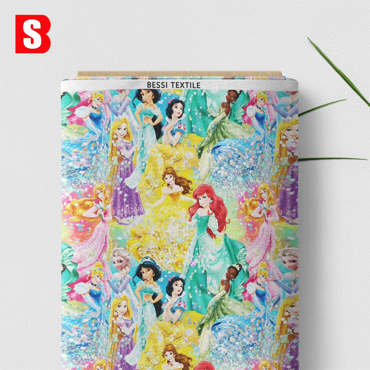 Wholesale Customized Cartoon Design Printed 250GSM Waterproof Anti-pilling Woven 100% Cotton Canvas Printed Fabric For Toto Bag