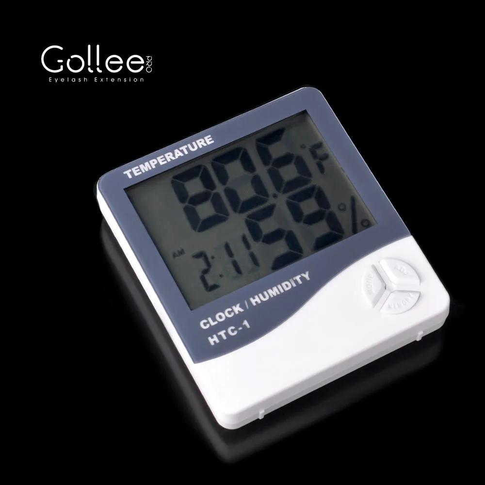 Gollee Usb Alarm Fancy Temperature Meter With Wifi Lcd Outdoor Indoor Digital And A Hygrometer Clock Thermometer Hygrometer