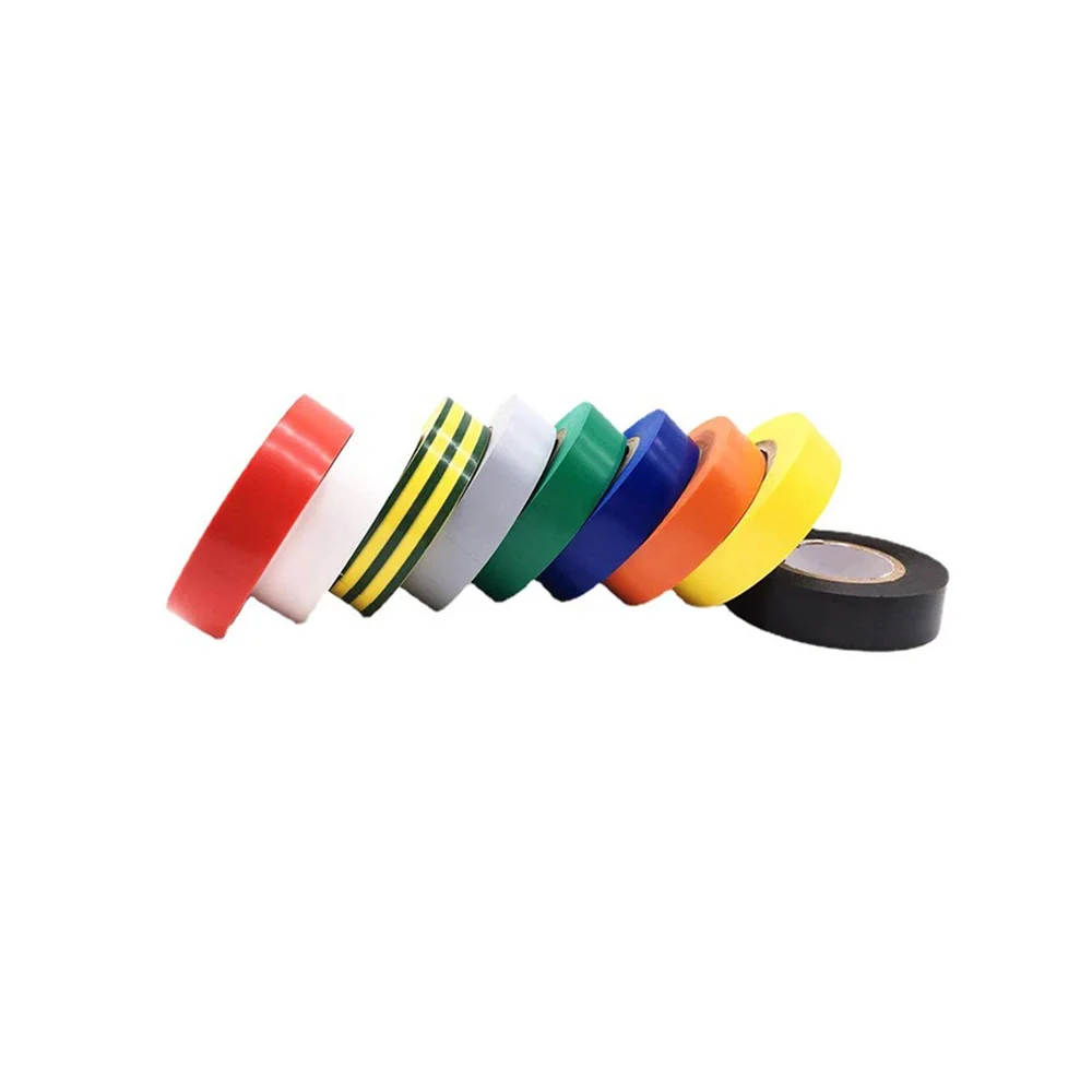 Shiny Water Proof Black Wire Liquid Waterproof Self Adhesive Custom Printed Vinyl Pvc Insulation Electric Electrical Tape