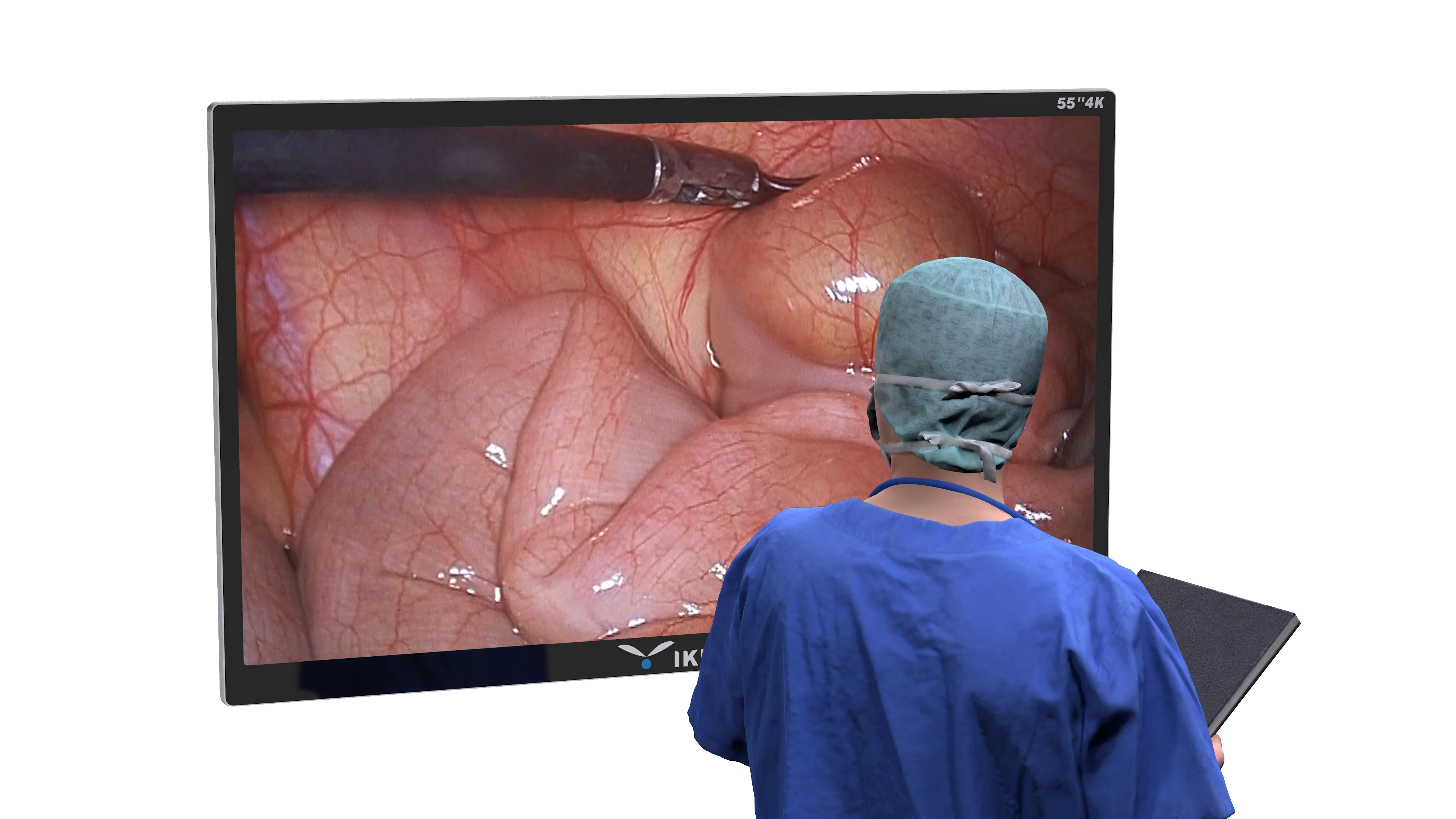 AKX Medical Grade LCD High Resolution and Brightness Surgical Display IKEDA 8155