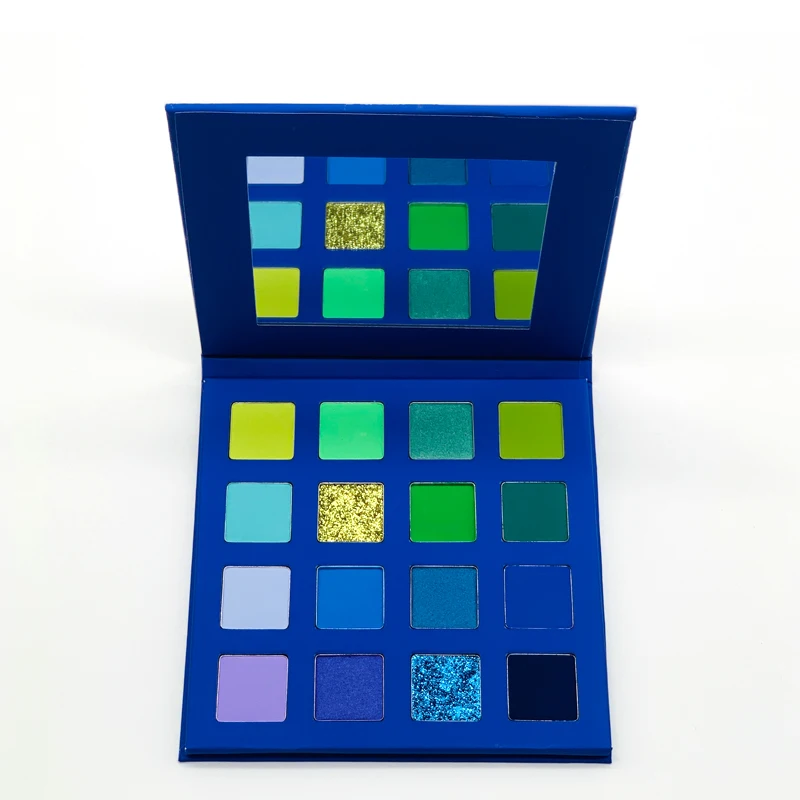 16 color nude make your own eyeshadow palette makeup eyeshadow palette