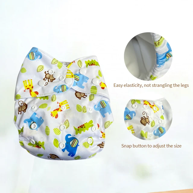 ECO-friendly Baby Washable Diaper  Soft Fleece cloth diapers reusable for boys and girls fabric