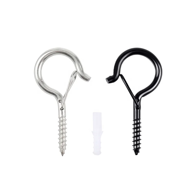 Ceiling Q Screw Hook Black Q Hanger Hooks Screw Lights Hanger Christmas Lights Hanger Hook