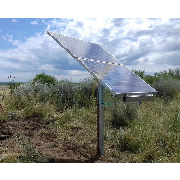 Adjustable Solar Panel Pole Ground Mount Bracket