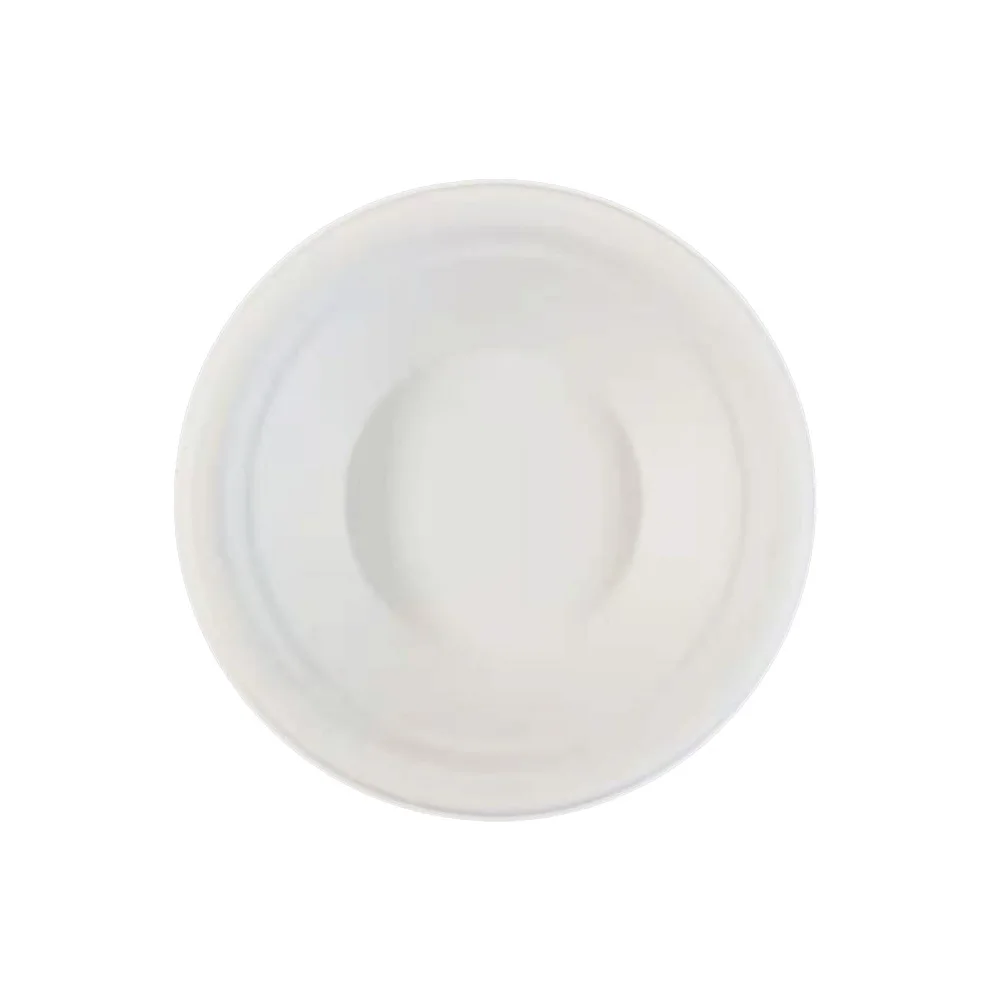 
Biodegradable Sugarcane bagasse pulp soup paper tableware 350 ML bowl eco friendly tableware 