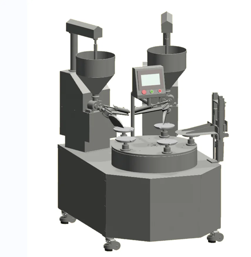 NHA Double location machine jam cream five machine Birthday cake spreader decorating cake maker Thousand layer cake coating