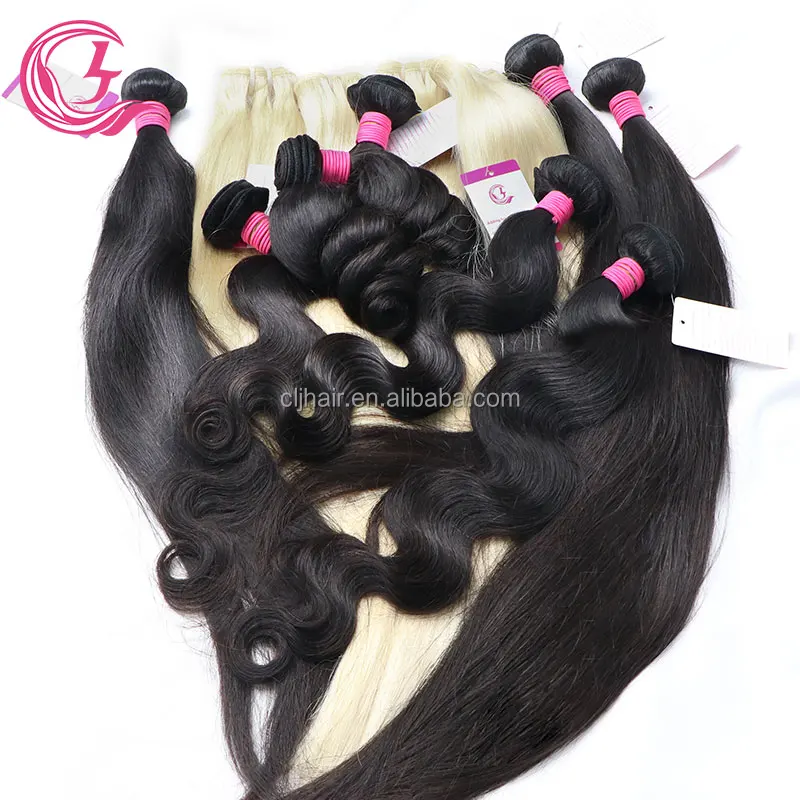 Clj Guangzhou Hair Factory,Super Best Quality Raw Virgin Cuticle Aligned Hair Loose Wave Brazilian Bundles