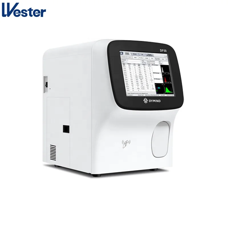 Cheap 10.4 inch built-in printer blood cell counter hematology analyzer auto 5 part hematology analyser