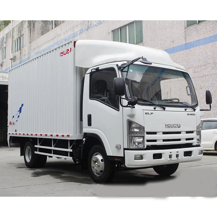 Isuzu 4.2m Refrigerated Truck 4x2 3T 4T 5T Japan Refrigerator Cargo Van Trucks