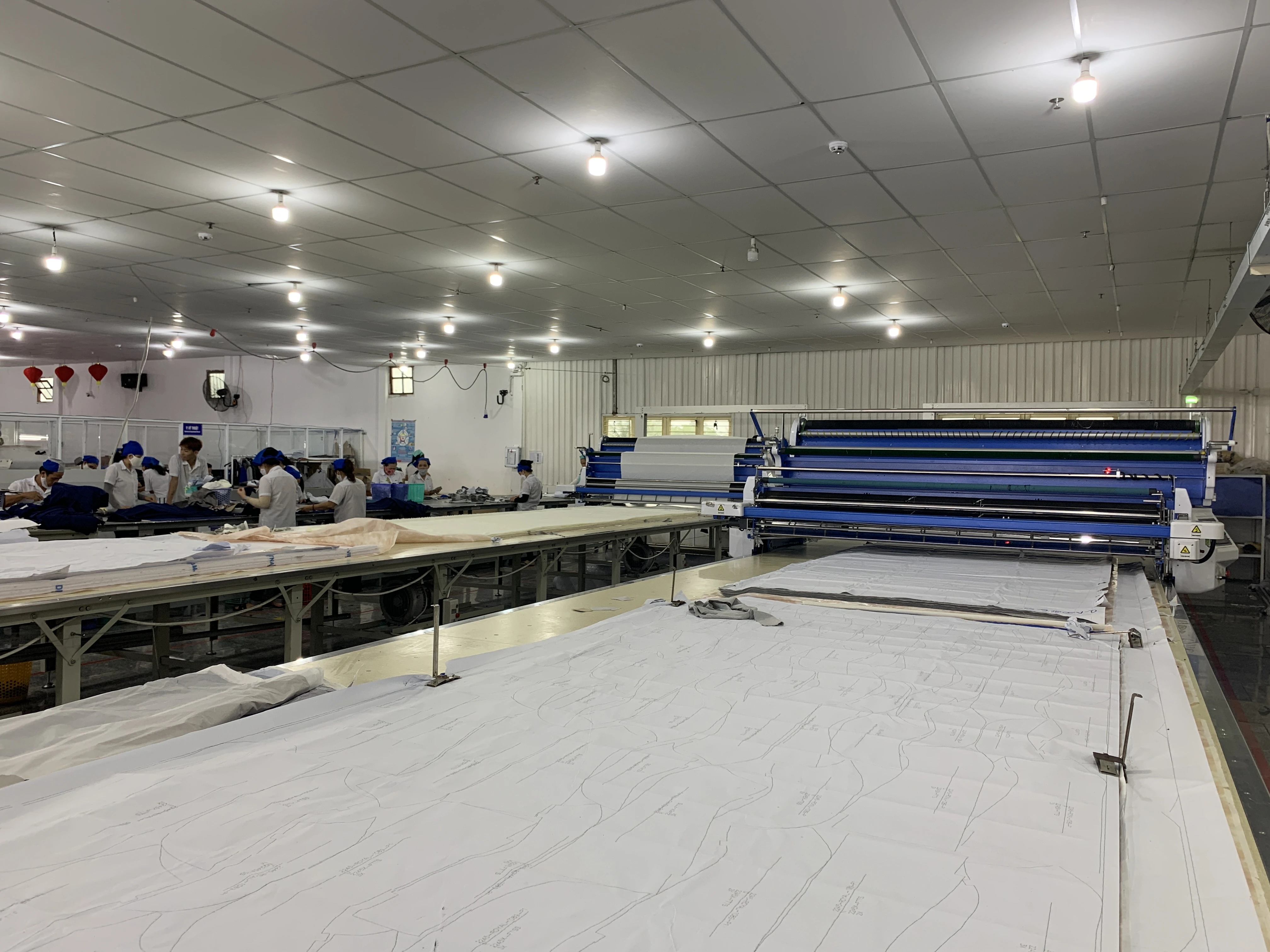 Automatic Knitted manual fabric spreader machine