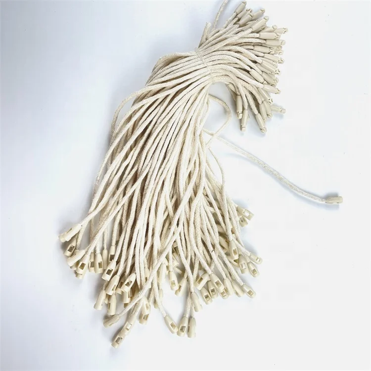 Low MOQ Stock Bullet String Total Length 19CM Cheap Plastic Seal Tag Rope