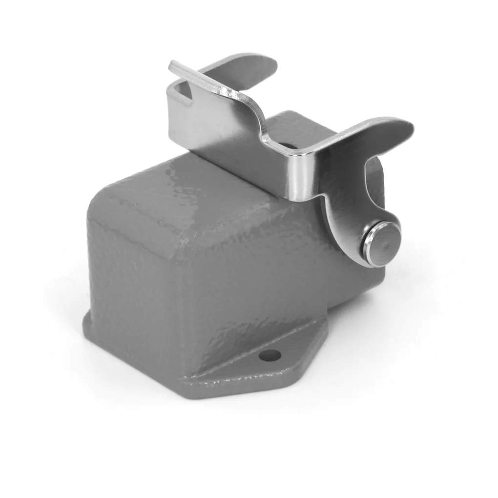 ZJHK H3A-TE-2B Top Entry Aluminium Die-Cast Material Hoods, Replace Harting Connector