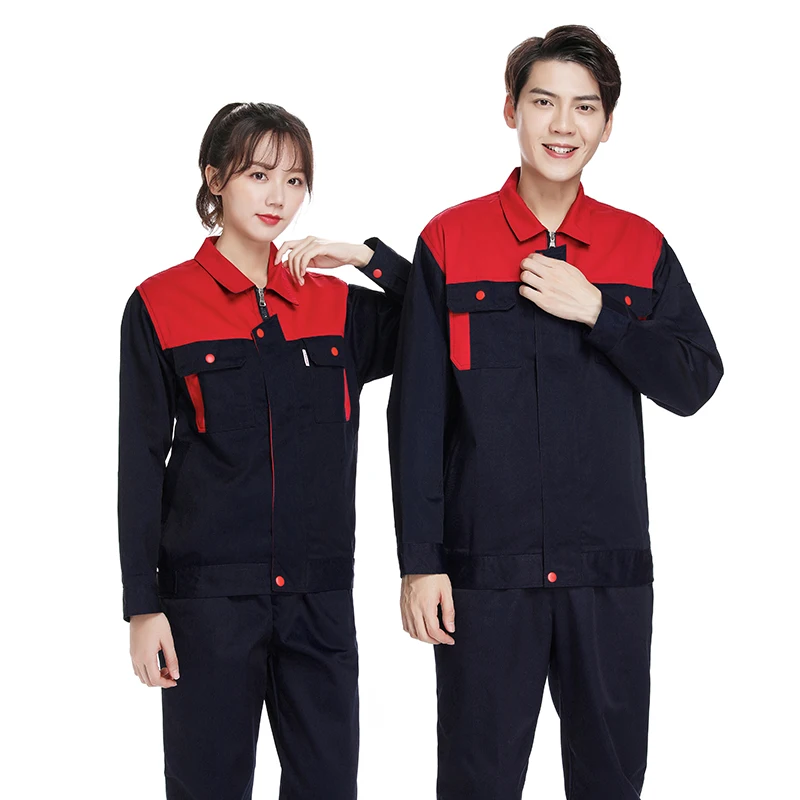 Мужские и женские комплекты одежды для работы, рабочая одежда с длинным рукавом для взрослых от производителя, рабочая одежда, куртка и брюки, рабочая одежда для дома.