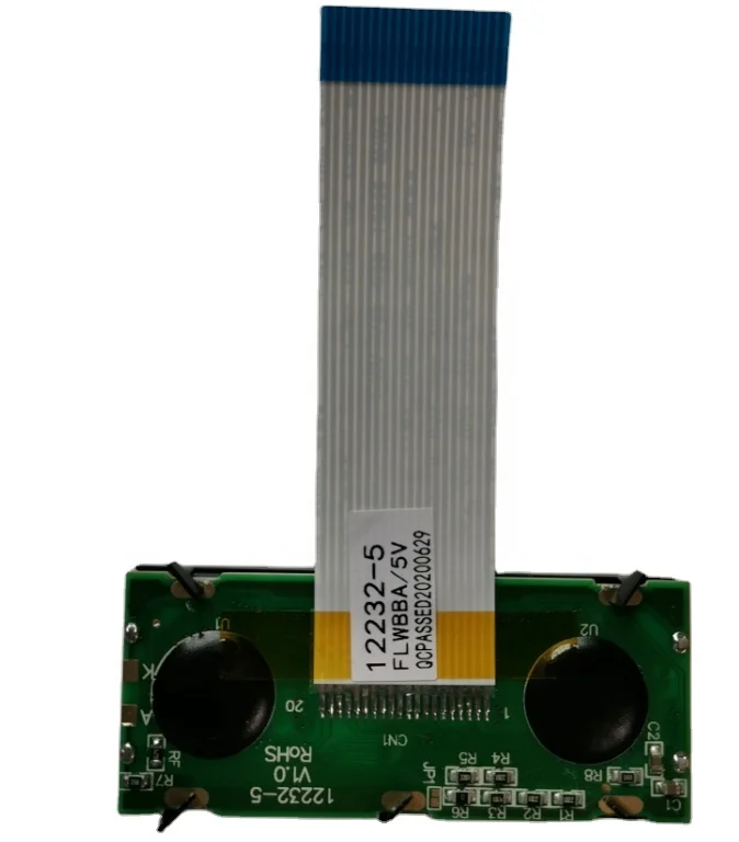 Монохромная панель дисплея 12232, монолитный блок светодиодов желтого/синего цвета, графический ЖК-дисплей 122x32 со светодиодной подсветкой 122*32