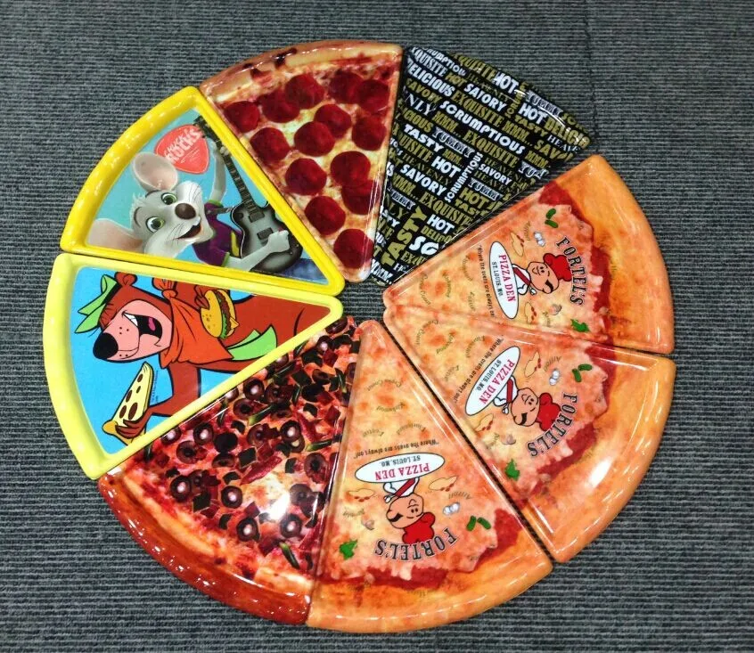 BSCI-Certified bpa free Large Factory-Produced 3-Compartment  Nut Plate Dishes & Plates Genre