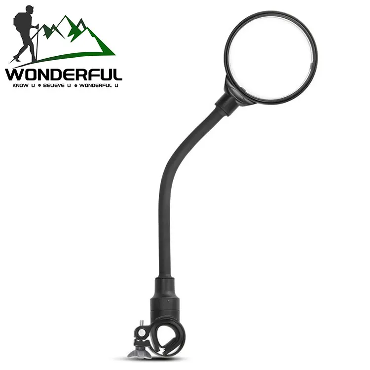 Hose Rearview Reflector Electric Motorcycle Abs Bicycle Accessories Adjustable Bike Safety Mirror