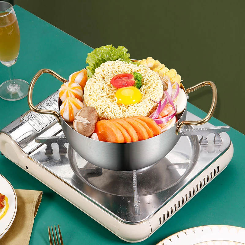 
Cooking Pot Profesional Instant Noodle Pot 2021 Unique Stainless Steel Soup & Stock Pots All-season Not Support Multi Purpose 