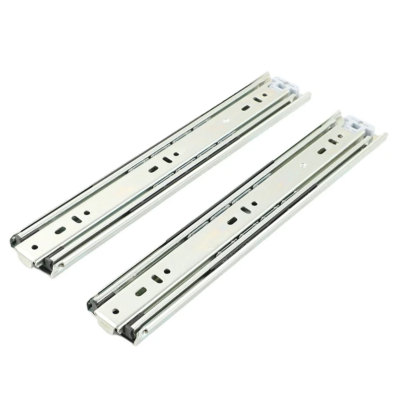 High quality 51 wide three-section rail heavy duty industrial guide rail thickened cabinet slide rail
