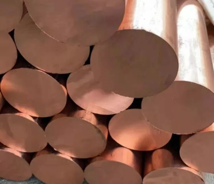 Copper bars C12200 C18980 C15715 Edge Closing copper flat rod 8mm 99.99% pure round Copper BusBar Strips brass rod bar