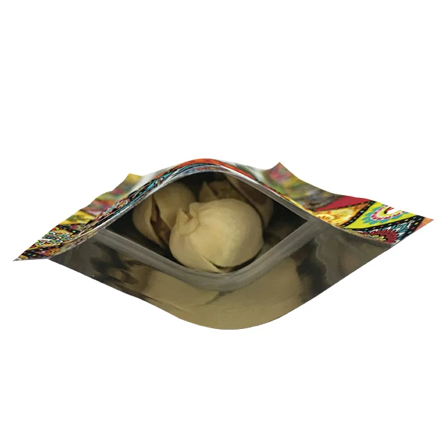 Biodegradable Gravure Printing Custom Foil Zipper Food Packaging Bag Chocolate Candy Snack Energy Cereal Bar Food Seal Bag