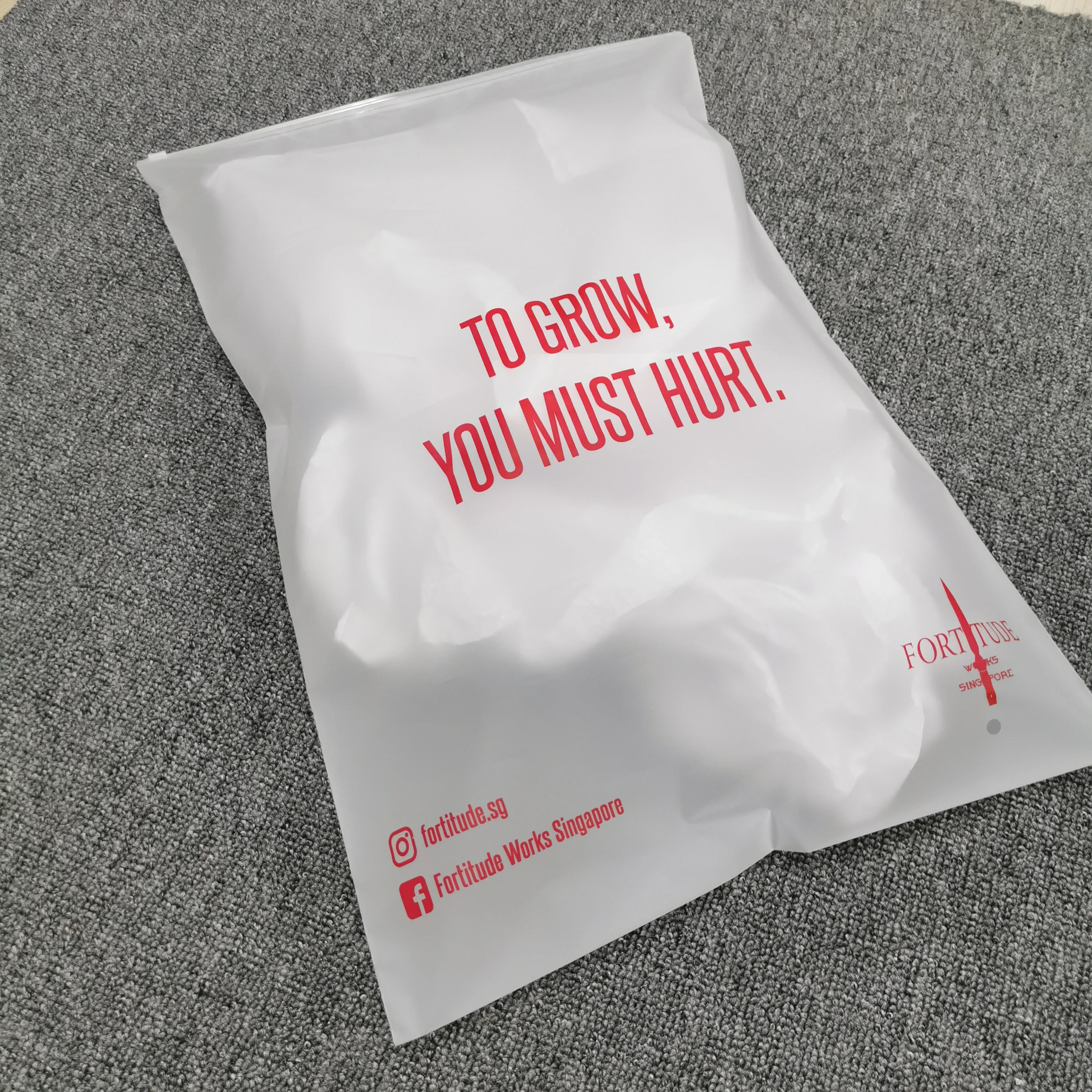 Custom packaging zipper bag plastic zipper bag packaging slider zip lock plastic bag