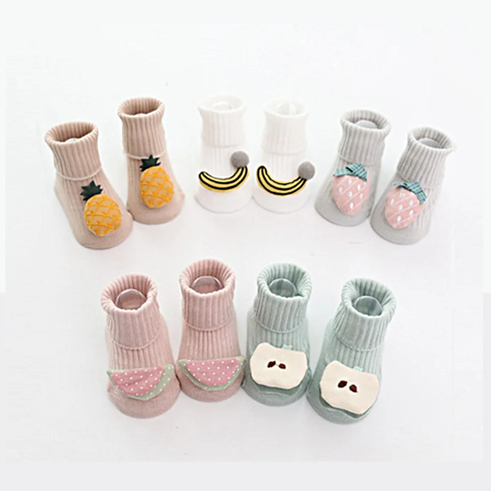  Toy Baby Socks Custom Infant Cartoon Animal Winter Warm Newborn Fashion Cotton