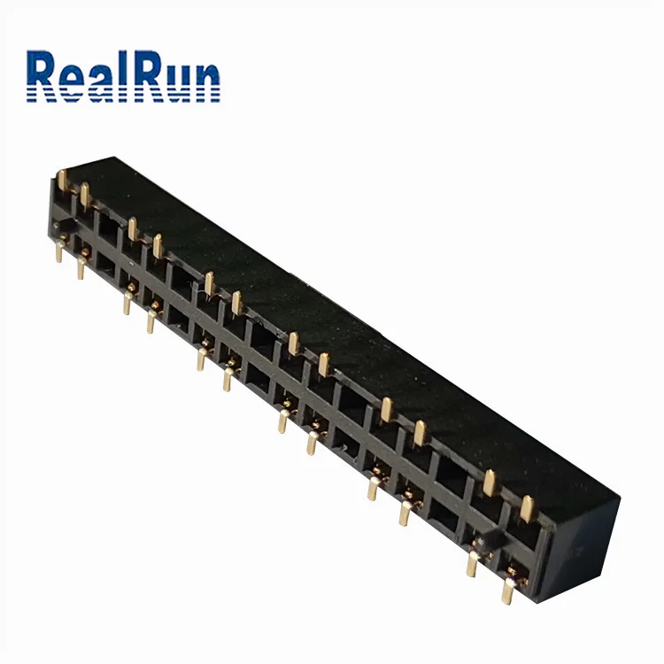 Female Pin Header Connector 254mm 15 127 20 254mm 240pin Single Dual Row Smt Type Female Header Pcb Connector Pin Header