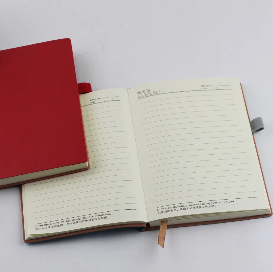 2021 cheap custom promotion pu leather notebook A5 Printed Logo Customized PU Leather DiarySchool Promotional Customized