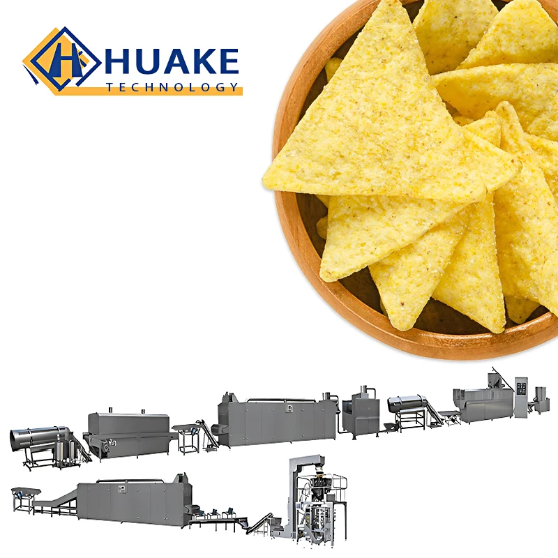 High Output Fully Automatic Doritos Chips Making Machine