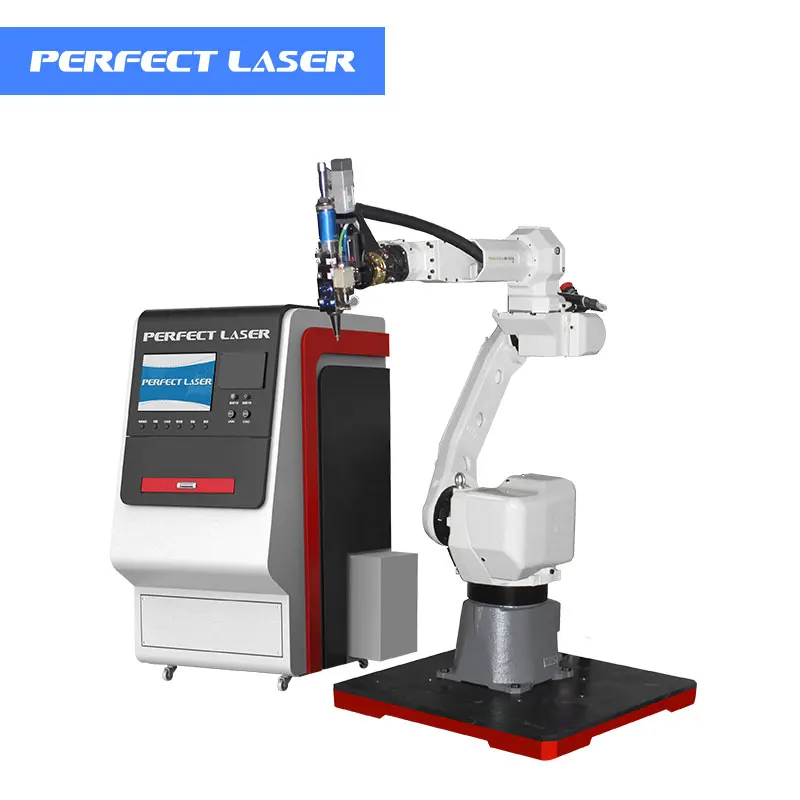 Perfect Laser Robotic Arm Aluminum SS stainless carbon steel plates Metal Iron sheet Fiber Lazer Laser Cutter Cutting Machines