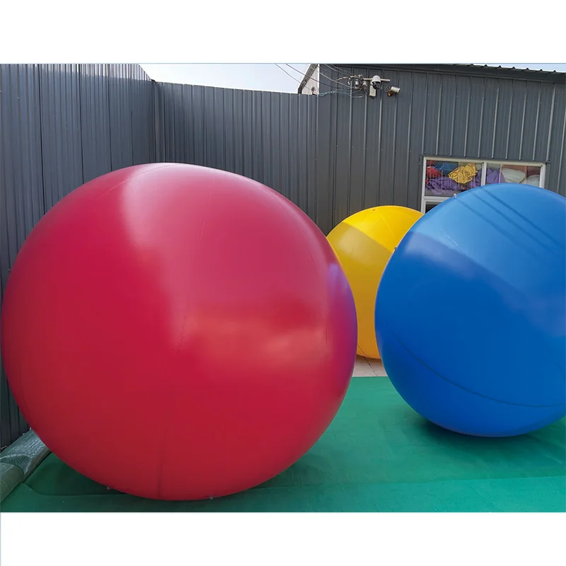 Lighted Sphere Balls Inflatable LED Light Helium Balloon for Advertising