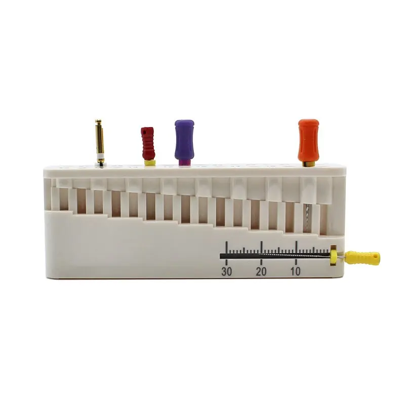 Dental Instrument Mini Endo Measuring Block for Canal Files Measuring Endo Box Ruler / Autoclavable Endo Measuring Test Block