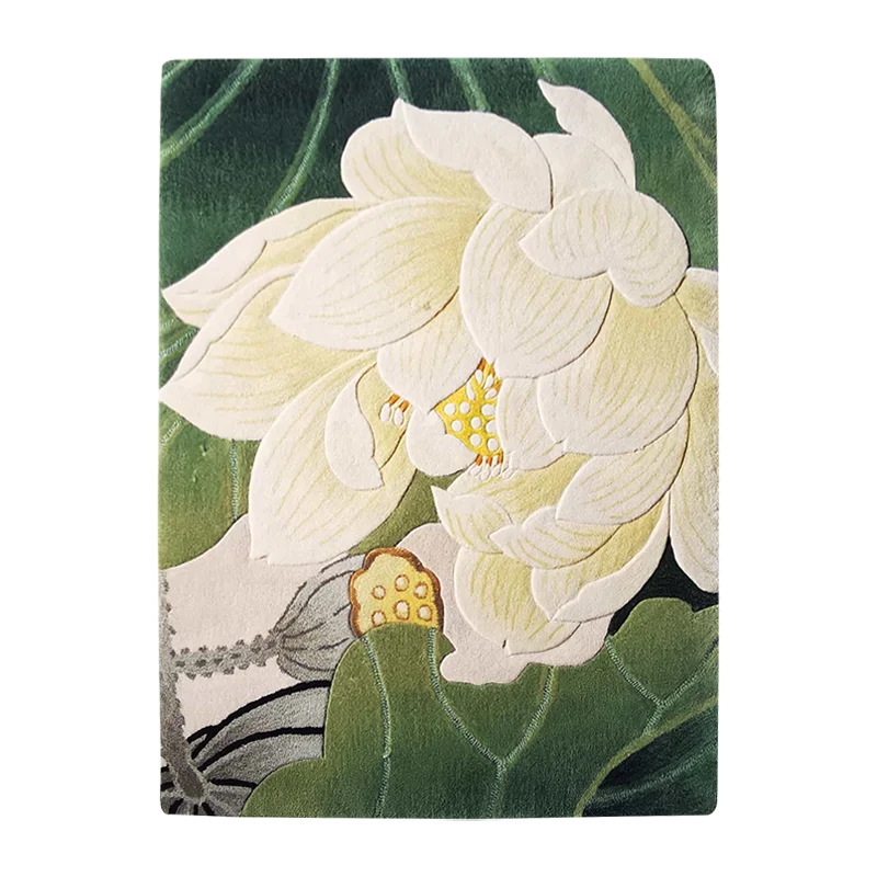 Haima high quality antislip handmade  hand tufted carpet for the elevator area  living room