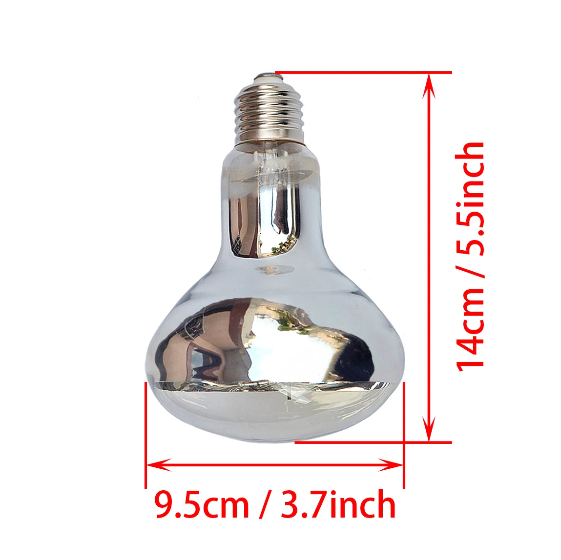 80W 100W 125W 160W Reptile Mercury Vapour Lamps UVA UVB Sun Lamp High Intensity Self Ballast UV Mercury Vapor Lamps