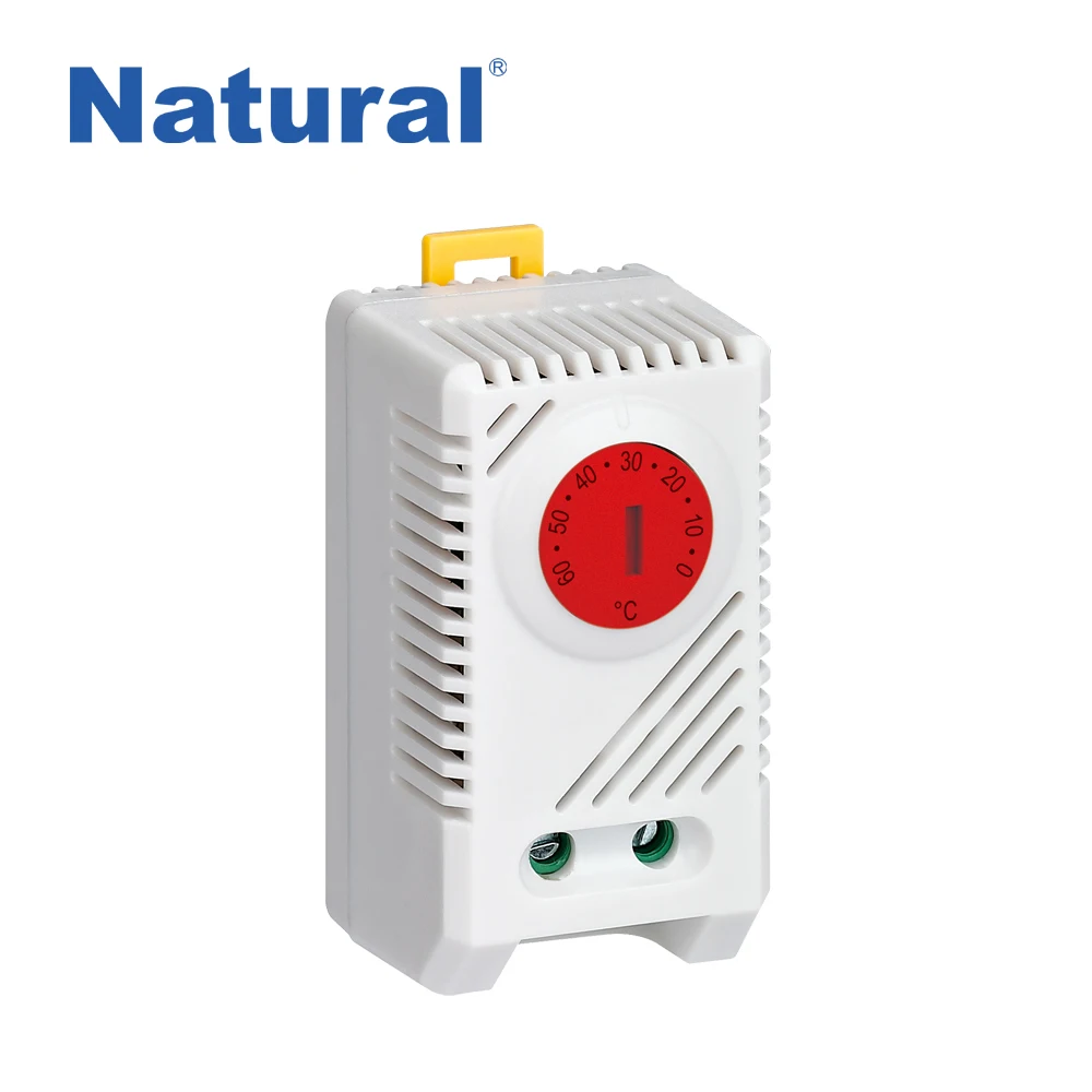 Натуральный NT 47-F защелкивающийся контакт 35 мм DIN rail биметаллический промышленный Термостатический